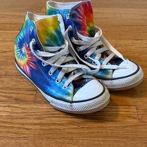 Converse Tie-Dye Kids High-Top Sneakers